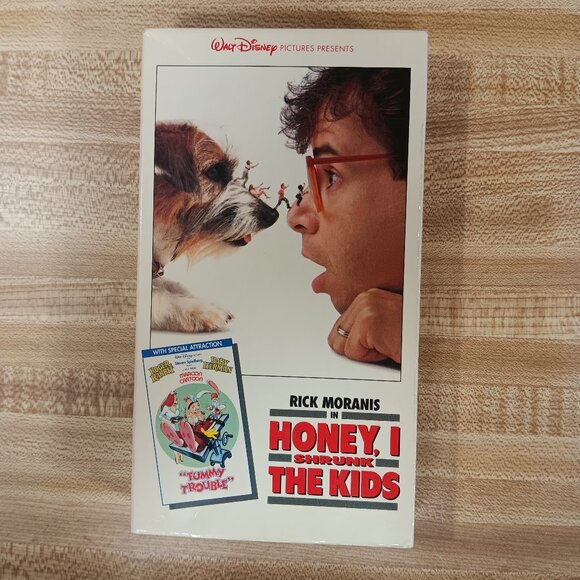Honey I Shrunk The Kids 1989 VHS Roger Rabbit Tummy Trouble Stuart Gordon Yuzna - Picture 1 of 8